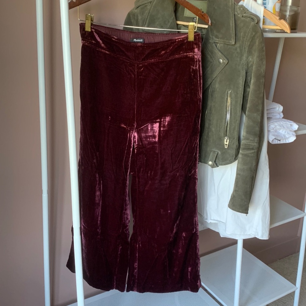 Madewell velvet pants